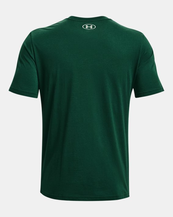 Men's UA GL Foundation Short Sleeve T-Shirt, Green, pdpMainDesktop image number 5